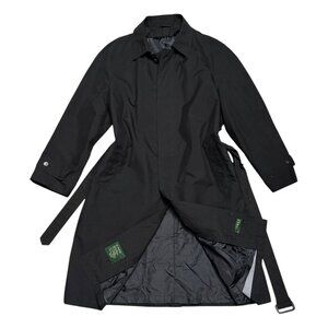 LAUREN RALPH LAUREN Water Resistant Long Trench Business Casual Designer Coat XL